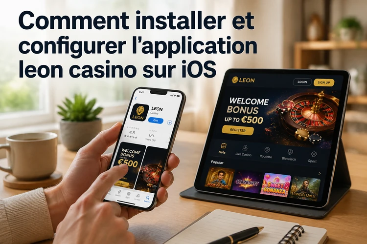 Comment installer et configurer l'application leon casino sur iOS