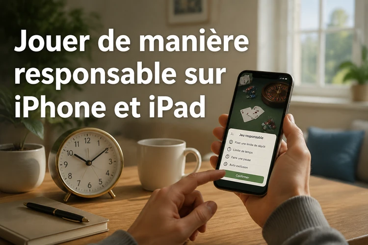 Jouer de manière responsable sur iPhone et iPad