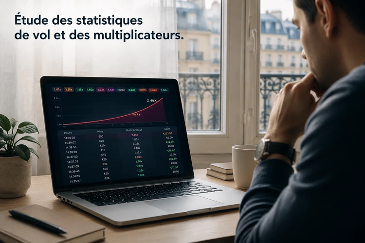 Étude des statistiques de vol et des multiplicateurs