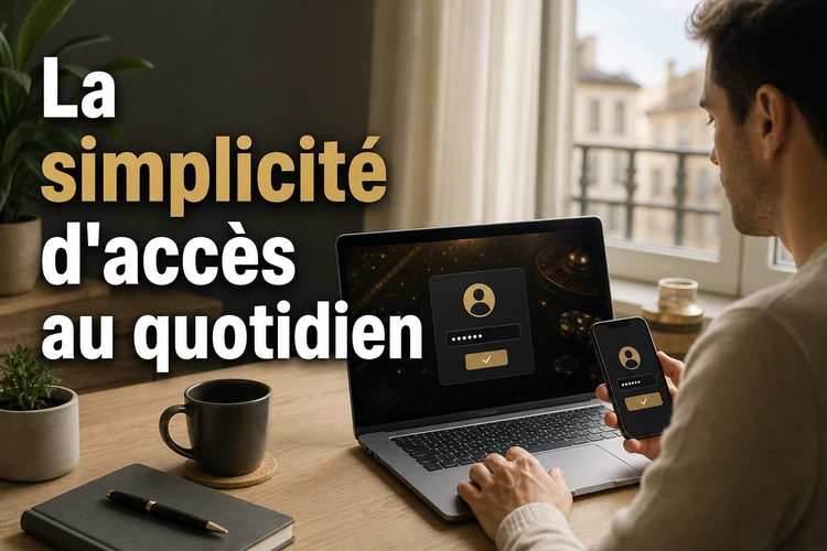 La simplicité d'accès de la leon casino connexion au quotidien