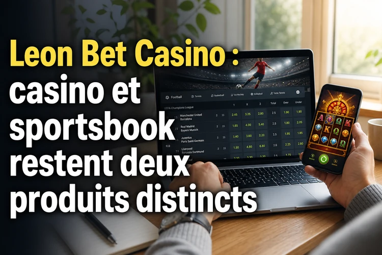 Leon Bet Casino: casino et sportsbook restent deux produits distincts