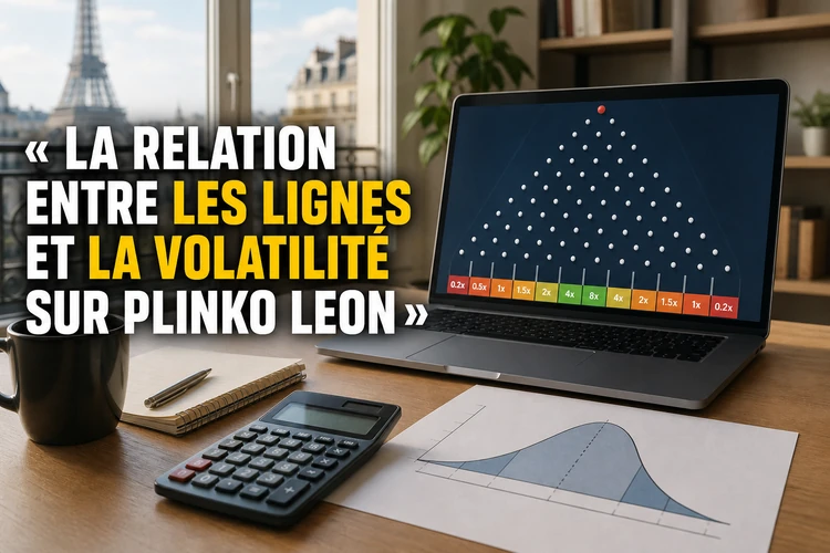 La relation entre les lignes et la volatilité sur plinko leon