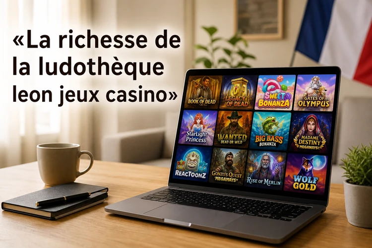 La richesse de la ludothèque leon jeux casino